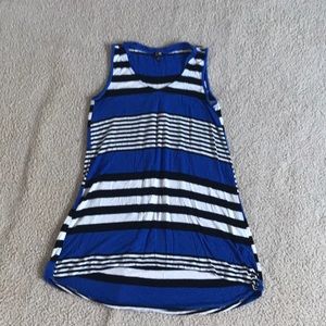 Mini striped dress